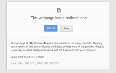 How to Fix “Error Too Many Redirects Issue” in WordPress